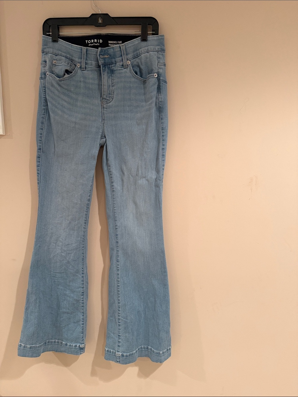 torrid Light Blue Flared Jeans